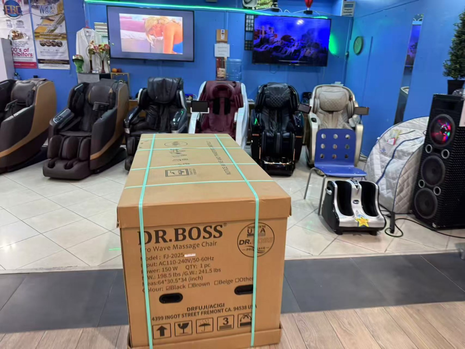 FJ-2025 DR.BOSS Pro Wave Massage Chair